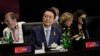 韩国总统尹锡悦2022年11月在巴厘岛出席G20峰会。（路透社）