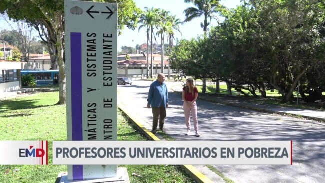 Profesores universitarios en Venezuela intentan subsistir en medio de la crisis