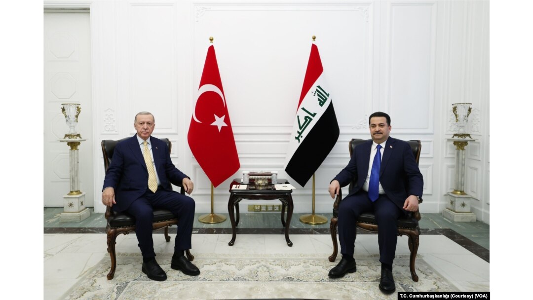 Cumhurbaşkanı Recep Tayyip Erdoğan ve Irak Başbakanı Muhammed Şiya es-Sudani Bağdat'ta biraraya geldi.