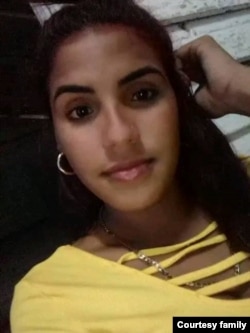 Lisdany Rodríguez Isaac, quien cumple una condena de ocho años de prisión, espera su primer hijo en la cárcel en Cuba. (Foto cortesía de Bárbara Isaac Rojas).