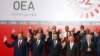Participantes de la 52ª Asamblea General de la OEA en Lima, Perú, el 6 de octubre de 2022.