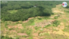 Imagen aérea del Arco Minero del Orinoco, en Venezuela, sacada de un video de Reuters.