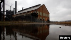 Una fundición de acero abandonada en la zona industrial de Pittsburgh, una de las áreas con decrecimiento de población.