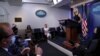 El secretario de prensa de la Casa Blanca, McEnany, celebra la rueda de prensa diaria en la Casa Blanca en Washington, EE. UU. el 21 de julio del 2020