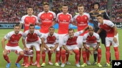 Singapore Britain Soccer