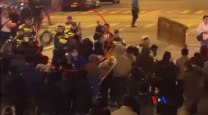 2016-02-09 美國之音視頻新聞: 香港發生警民衝突