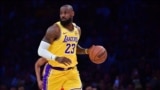 NBA:LeBron James Na Los Angeles Lakers