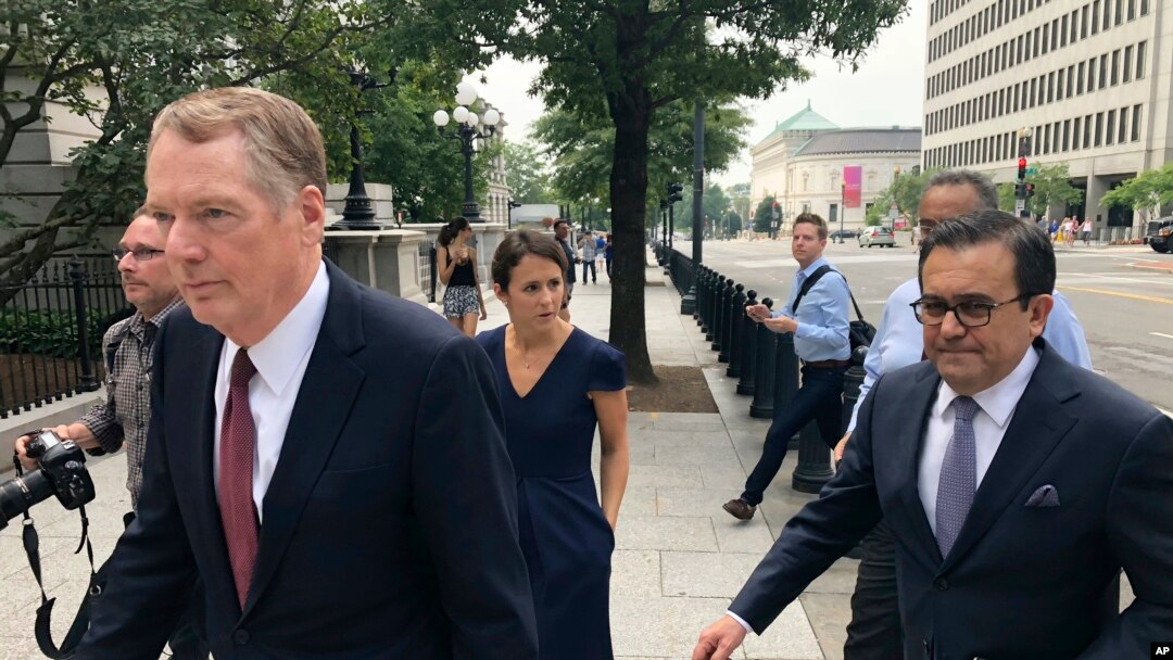 Robert Lighthizer aseguró que las negociaciones con Canadá continurán el miércoles de la próxima semana.