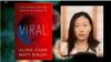 美国亚裔科学家曾昱嘉(Alina Chan)及其新著《病毒：新冠肺炎溯源》（新书照片：出版商Harper Collins提供）