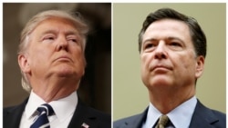 FBI ညွှန်မှူးဟောင်း Comey နဲ့ ပြောဆိုမှု အသံသွင်းထားတာမရှိဟု Trump ဆို