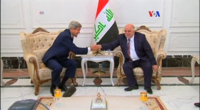 El secretario de Estado de EE.UU llego a Irak como parte de su gira por Oriente Medio.