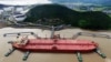 资料照：中国浙江省宁波-舟山港码头的油轮（2017年5月16日）