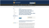美国司法部2025年6月30日宣布为打击朝鲜政权利用远程IT工作者非法创收而在全美各地采取有协调的执法行动。(网页截图)