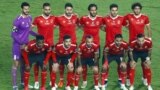 Le onze de départ d'Al-Ahly avant le match de la finale de la Ligue des champions de la CAF contre Zamalek en 2020.