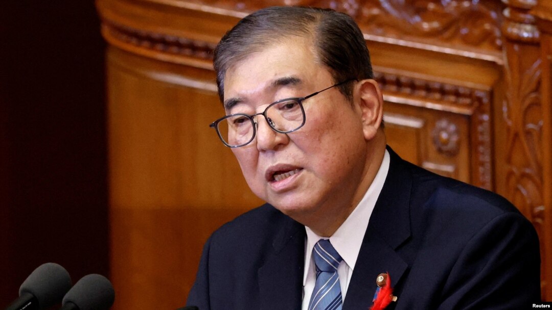 日本首相石破茂。