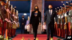 En Guatemala, la vicepresidenta se centrará en el “compromiso en contra de la corrupción”, dijo un funcionario de la Casa Blanca a la VOA.
