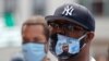 Terrence Floyd durante el acto celebrado en Nueva York en honor al su hermano, George, fallecido cuando se encontraba bajo custodia policial.